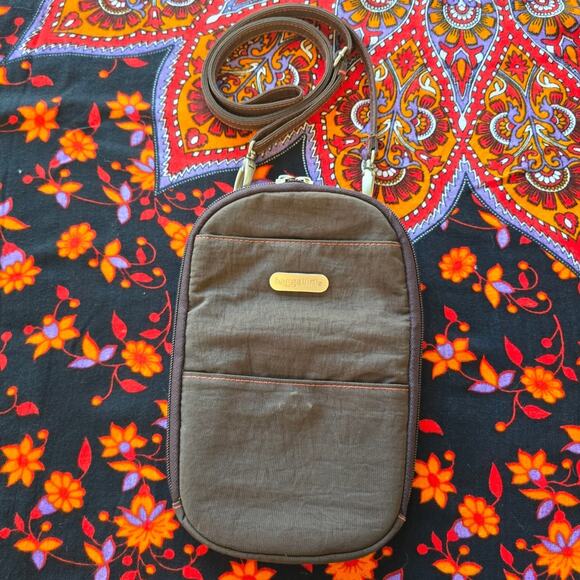 Baggallini Coffee Brown Cross Body Bag - Picture 1 of 12